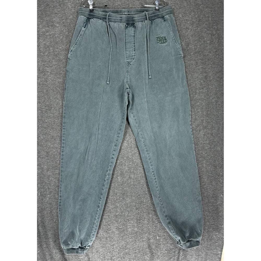 Crazy Shirts Hawaii Pants Mens 2XL Green Pine Dyed Sweatpants Joggers Lounge